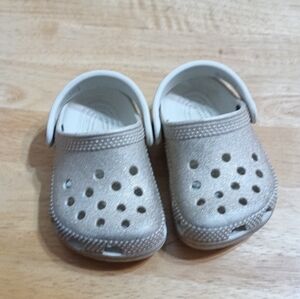 Infant Gold Crocs